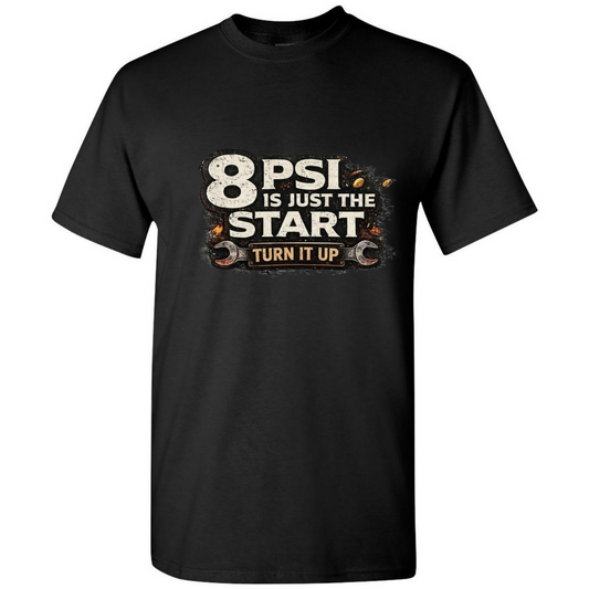 8psi turn it up tee