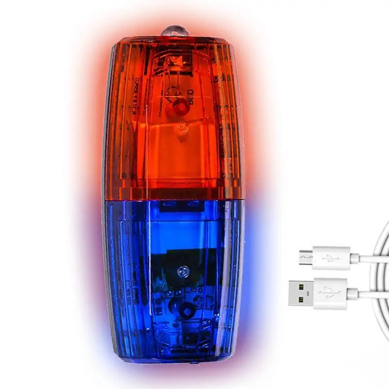 Red/Bule White Strobe Clip Lamp